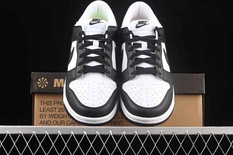 All categories Nk SB Dunk series Nk SB Dunk Low low-top sneakers Nk Dunk Low Next Nature "White/Black" new environmentally friendly series black and white Panda 2.0 casual skate shoes DD1873-102